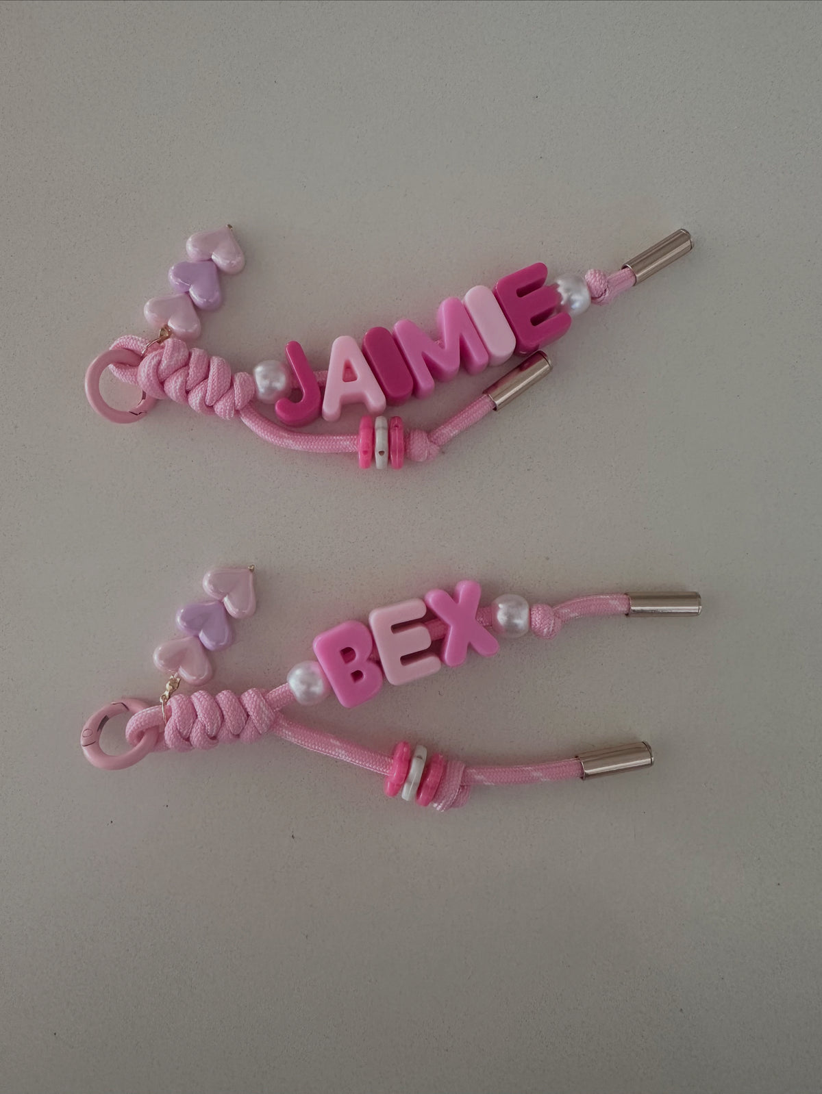 Customised Rope Key/ Bag chains