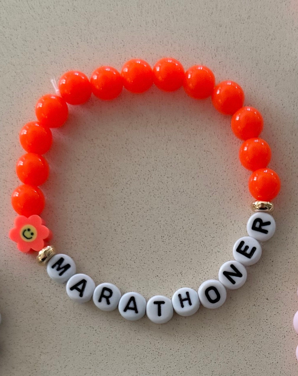 Marathoner bracelet