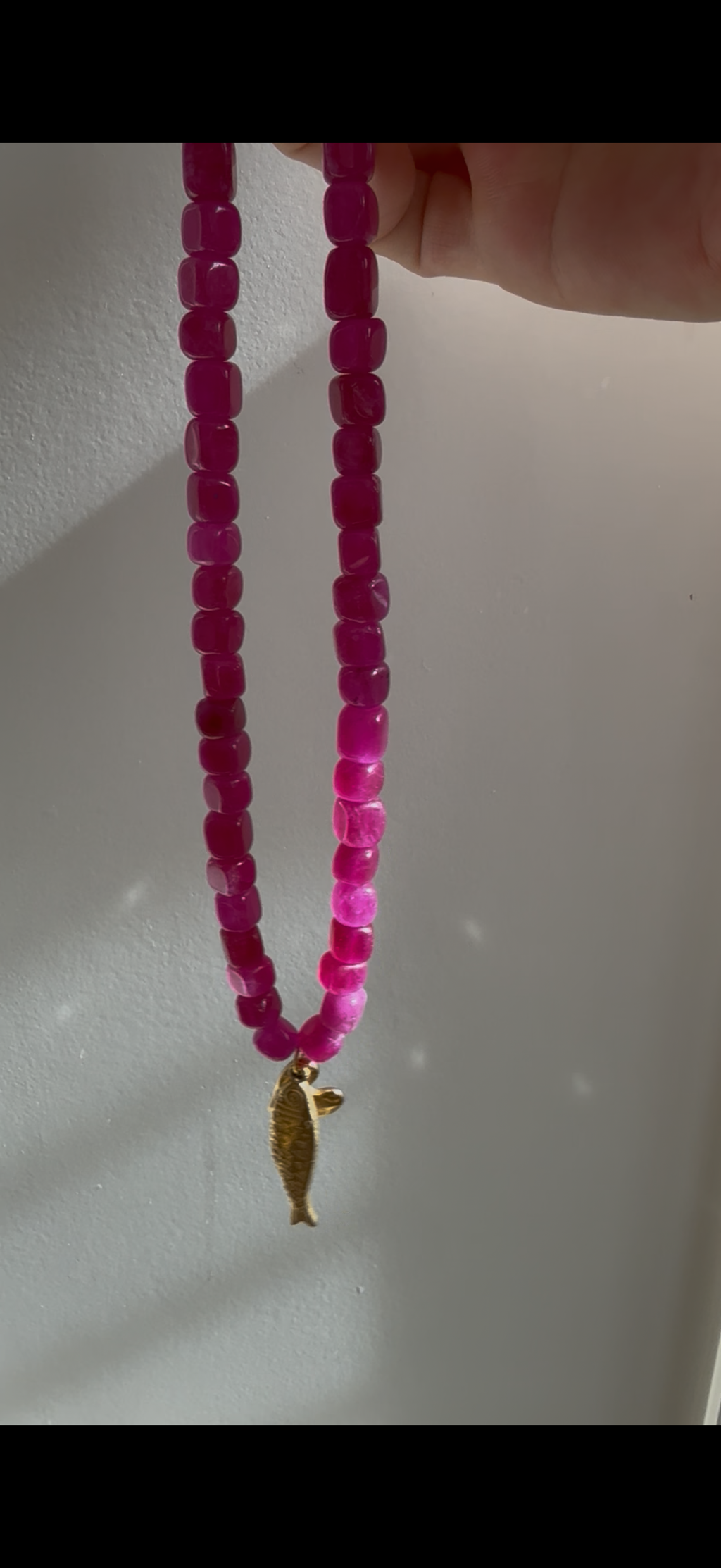 Fish in the sea necklace
