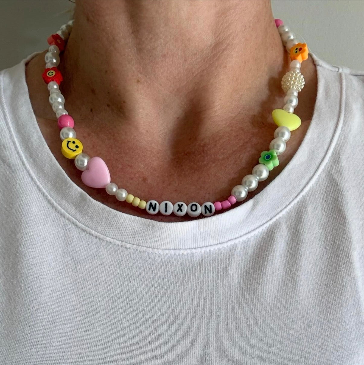 Custom charm necklace